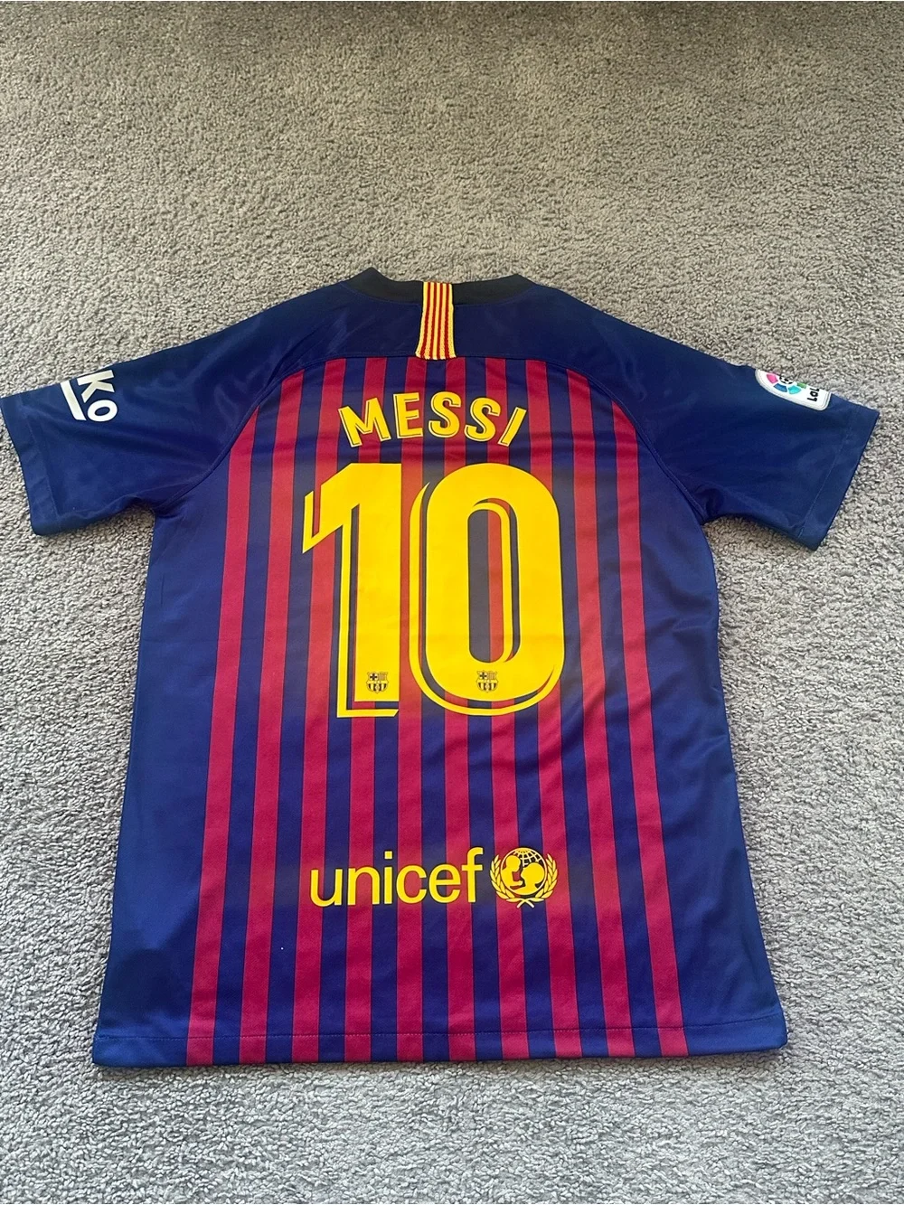 2018 Nike FC Barcelona Messi Jersey #10